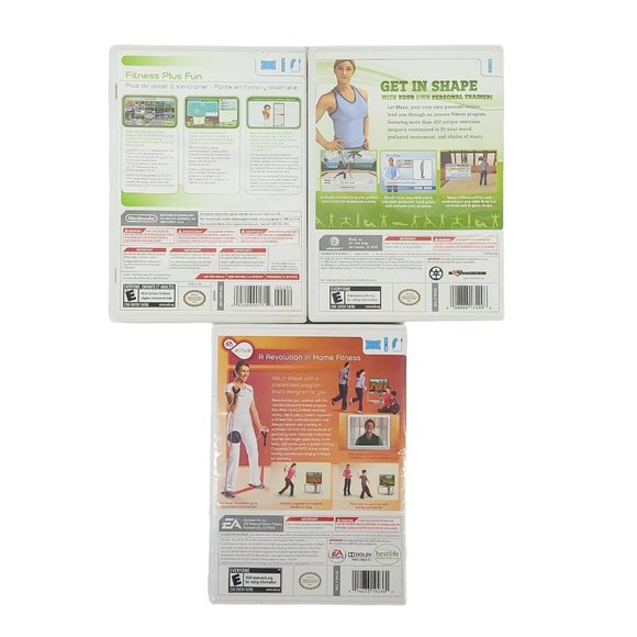 Nintendo Wii Fit Plus My Fitness Coach Active Personal Trainer Games Lot Of 3 - Picture 2 of 11